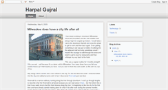Desktop Screenshot of harpalgujral.com